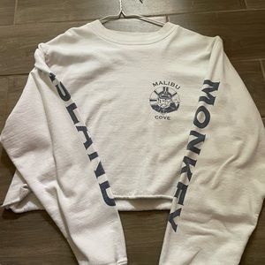 cropped brandy crewneck!